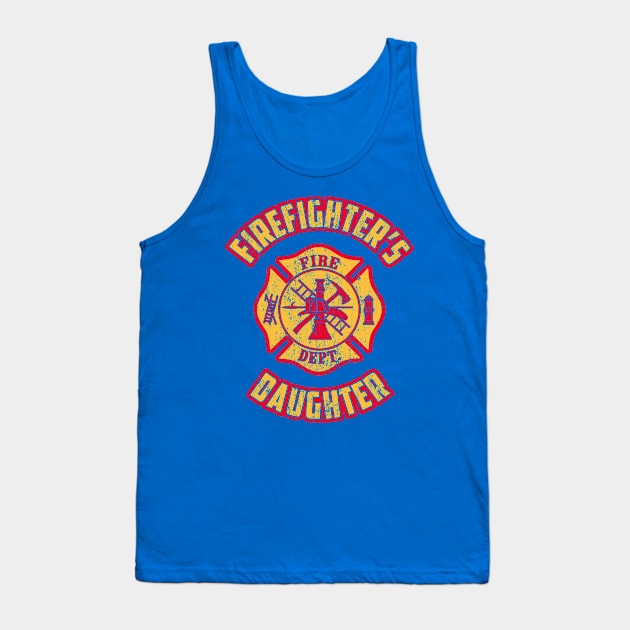 Firefighter Daughter Tank Top by veerkun